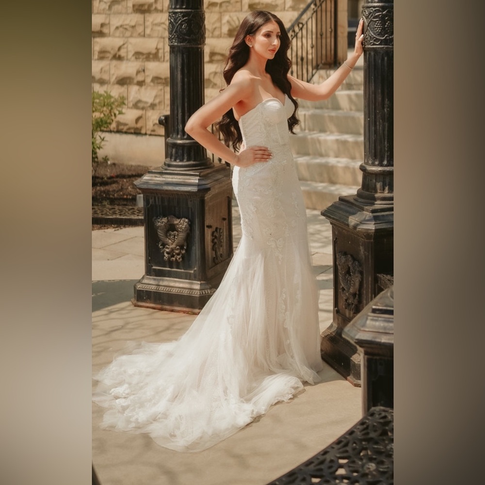 David Bridal Mermaid Gown